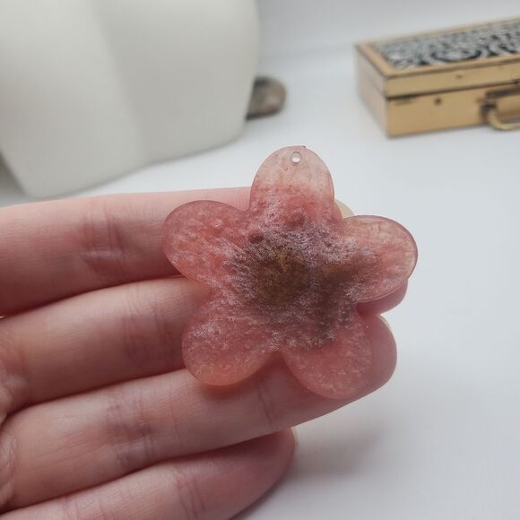 Barbie mist flower pendant